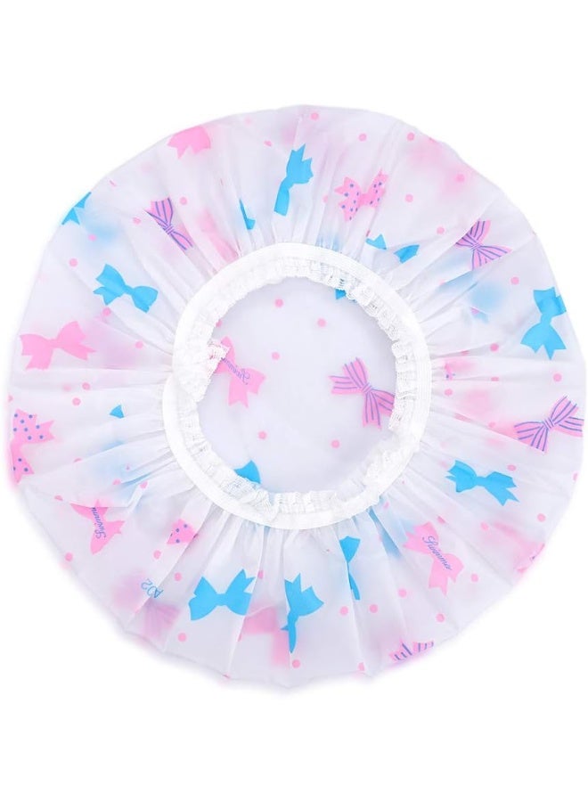 غطاء شعر للاستحمام - مقاوم للماء وقابل لإعادة الاستخدام - غطاء استحمام بلاستيكي (قد يختلف اللون والشكل) - Image 1